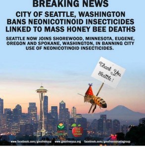 Seattle bans bee killing pesticide